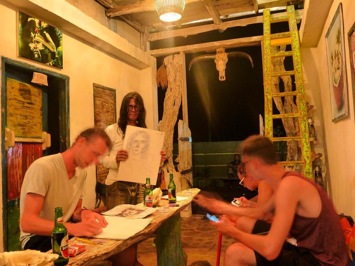Gipsy Backpackers Albergue Gili Trawangan Exterior foto